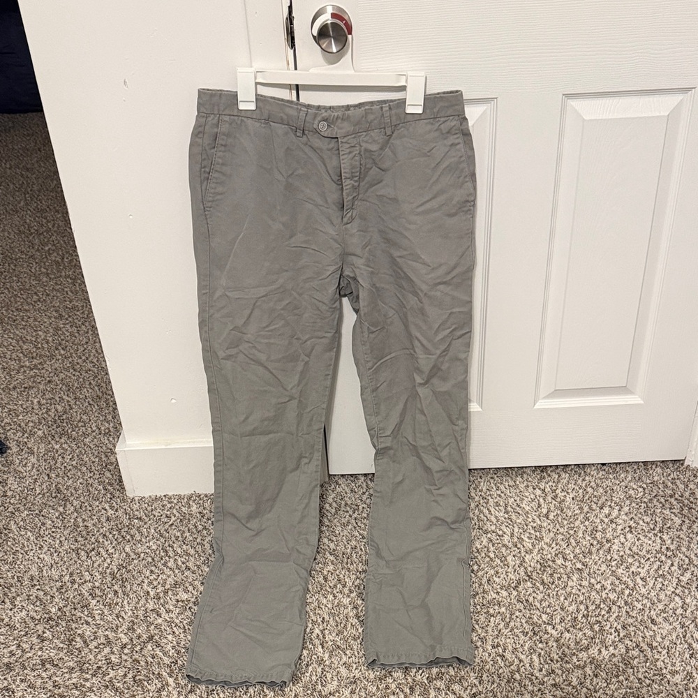 John W. Nordstrom Men's Chinos in Gray 34x34